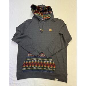 TenTree Hoodie pullover Mens size M  Sweatshirt long sleeve organic cotton